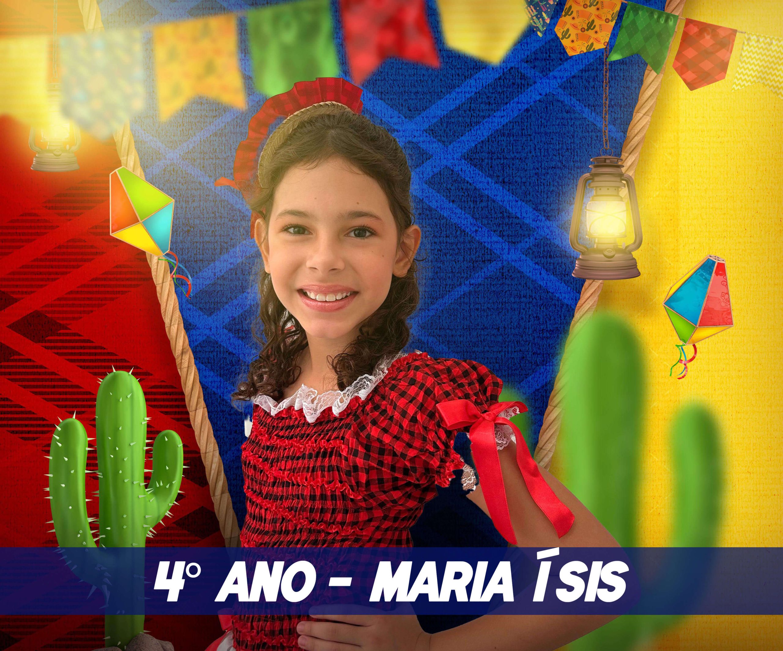 4° ano - Maria Ísis